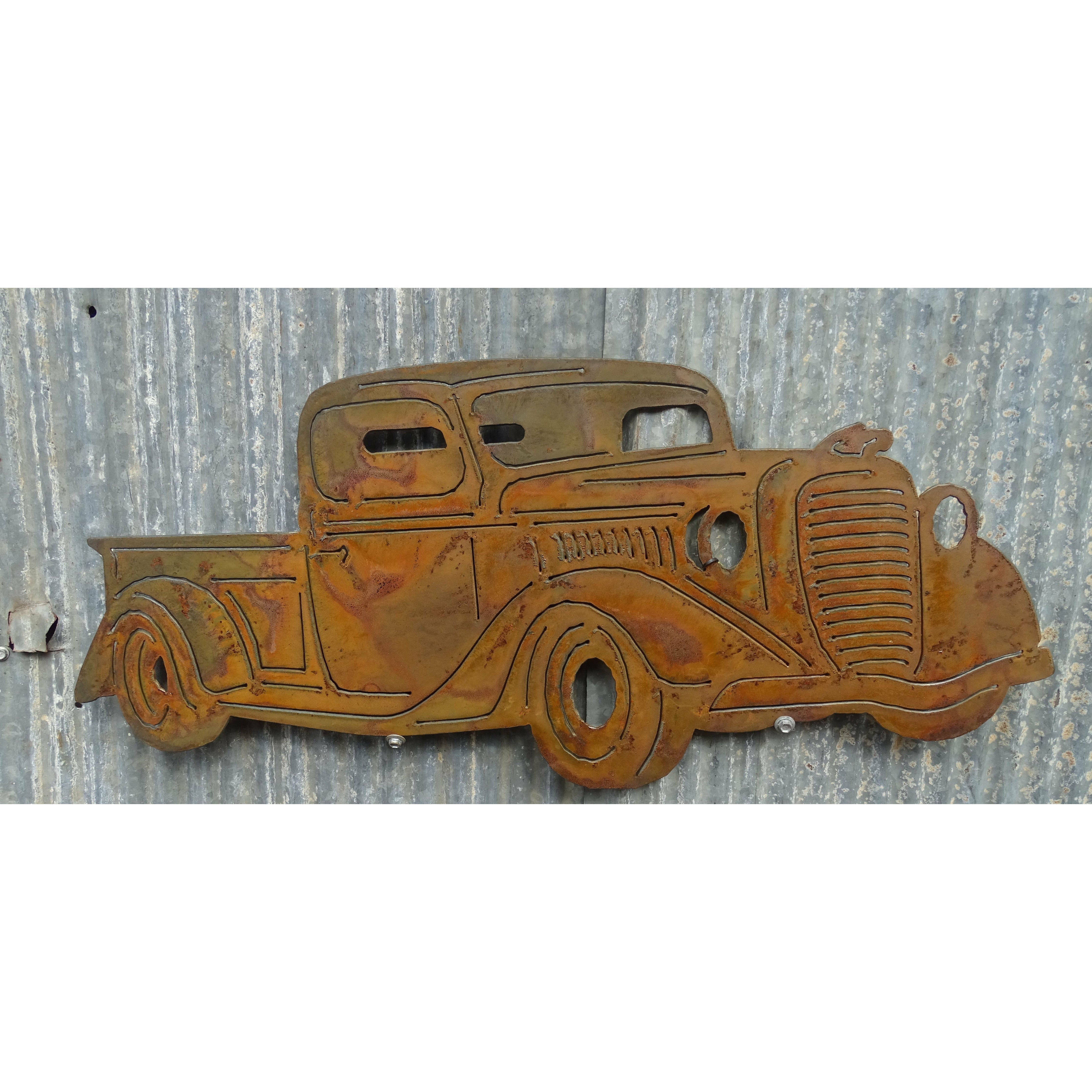 Car metal wall art | Old n Dazed