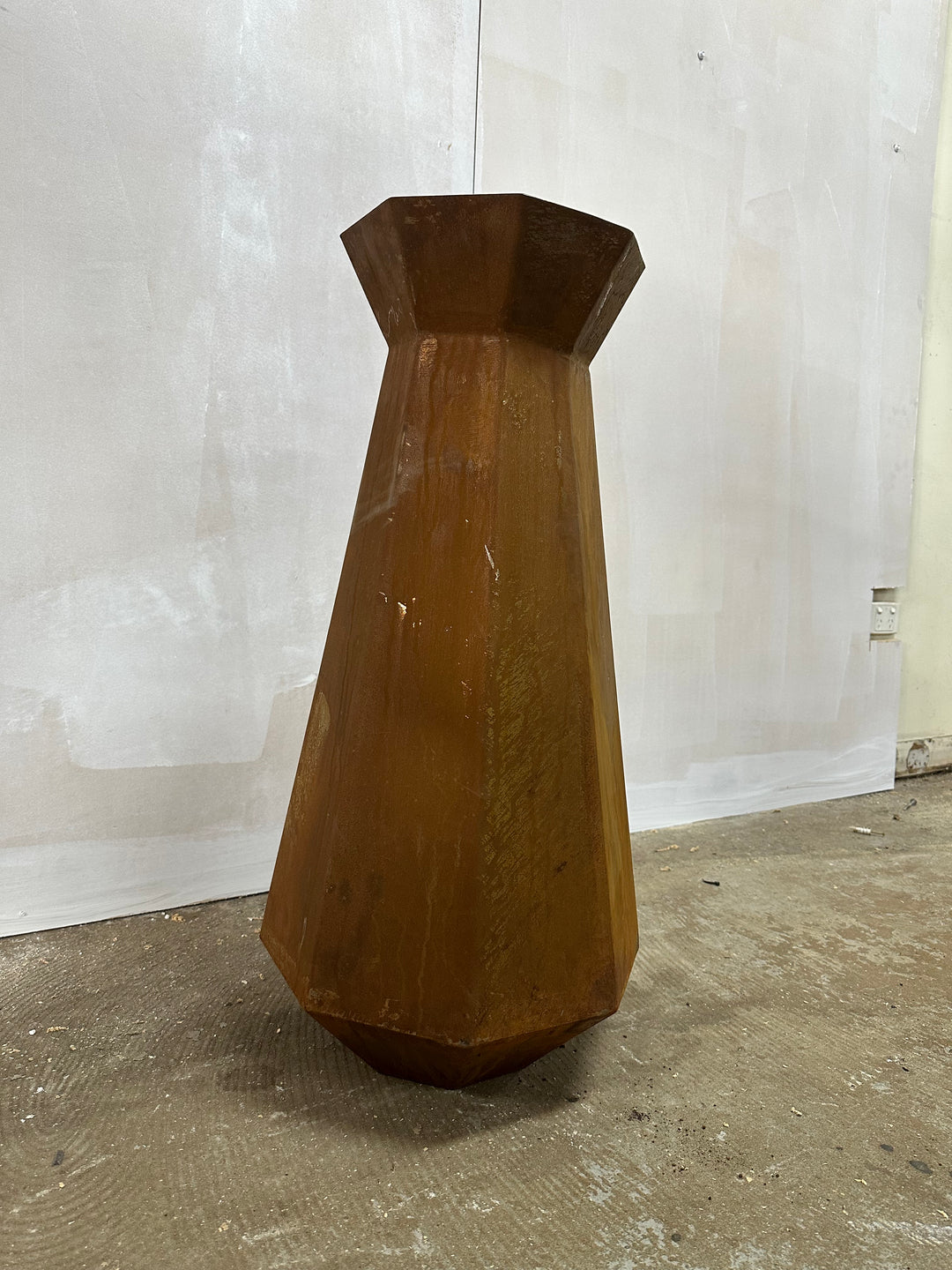 EdgePod Slim – Geometric Metal Vase - Pot-Old n Dazed