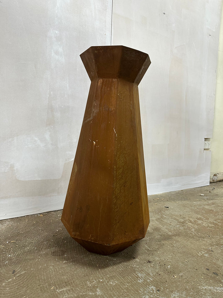 EdgePod Slim – Geometric Metal Vase - Pot-Old n Dazed