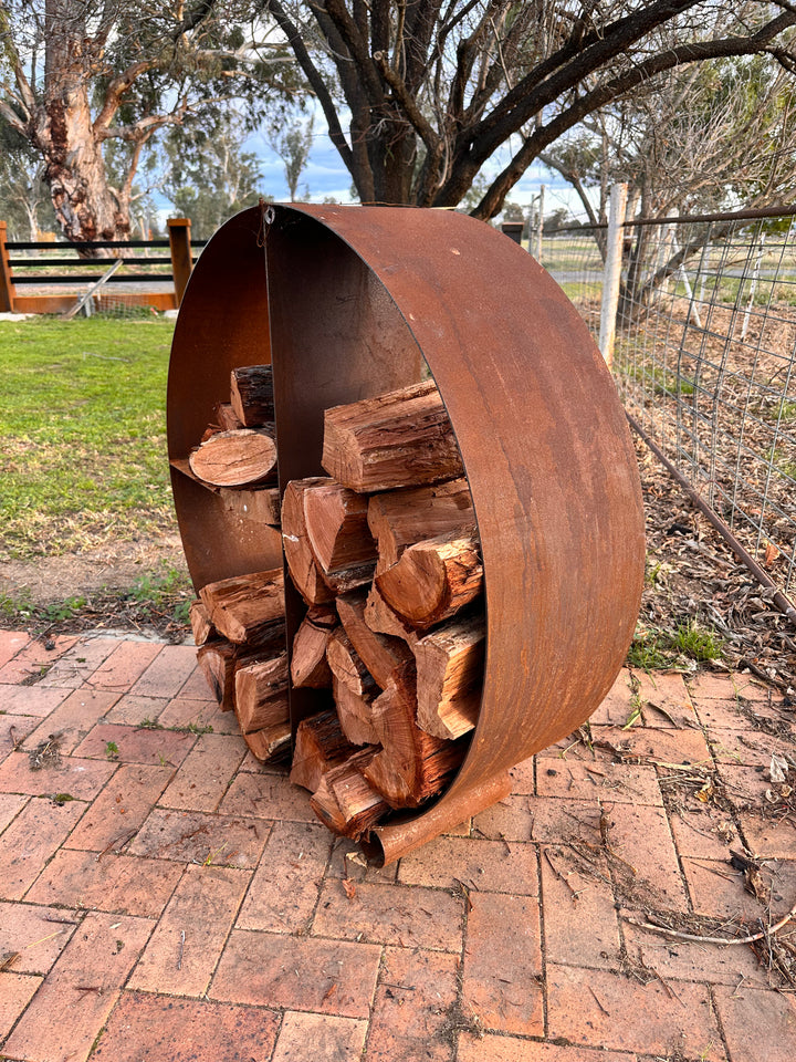 Round Firewood Storage Rack