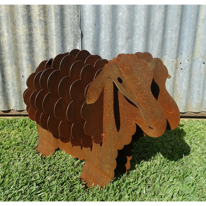 3d Sheep (3 sizes available) Metal Garden Art-Old n Dazed