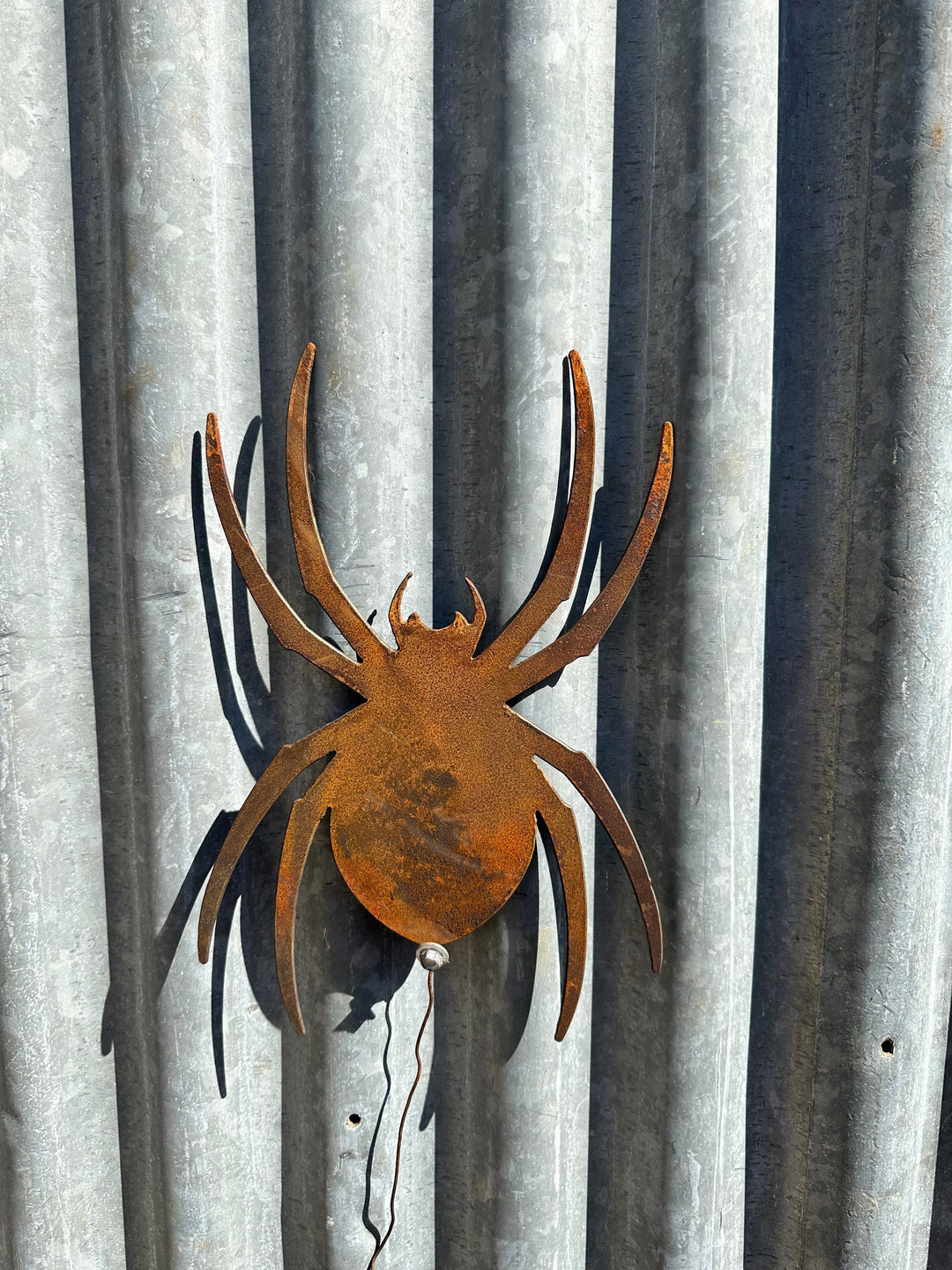 Spider Metal Wall Art-Old n Dazed
