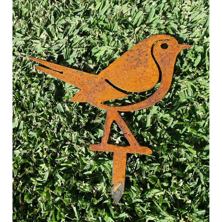 Bird Metal Garden Art-Old n Dazed