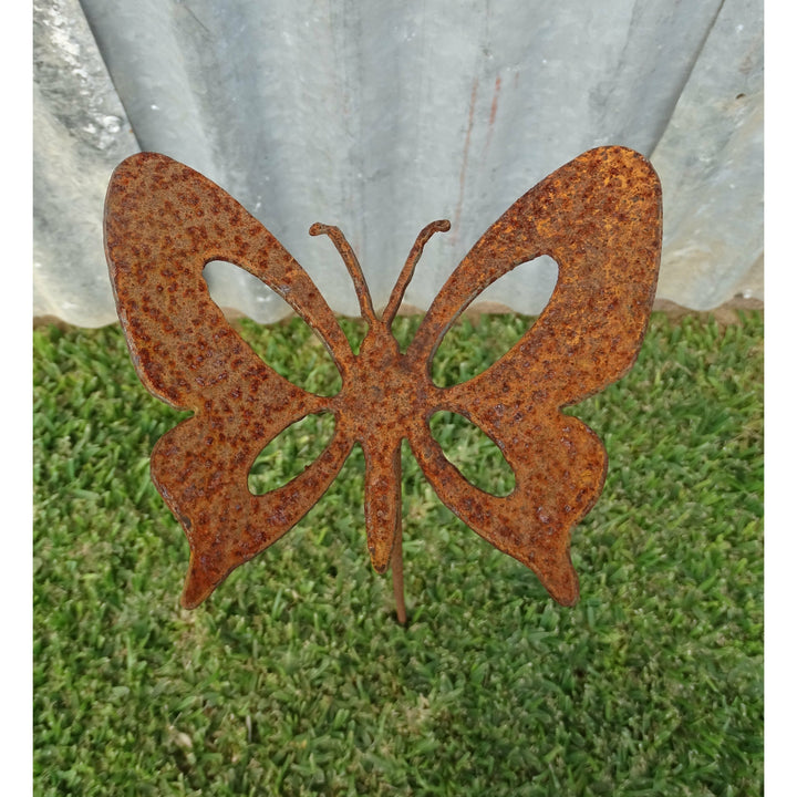 Butterfly Metal Garden Spike / Stake-Old n Dazed