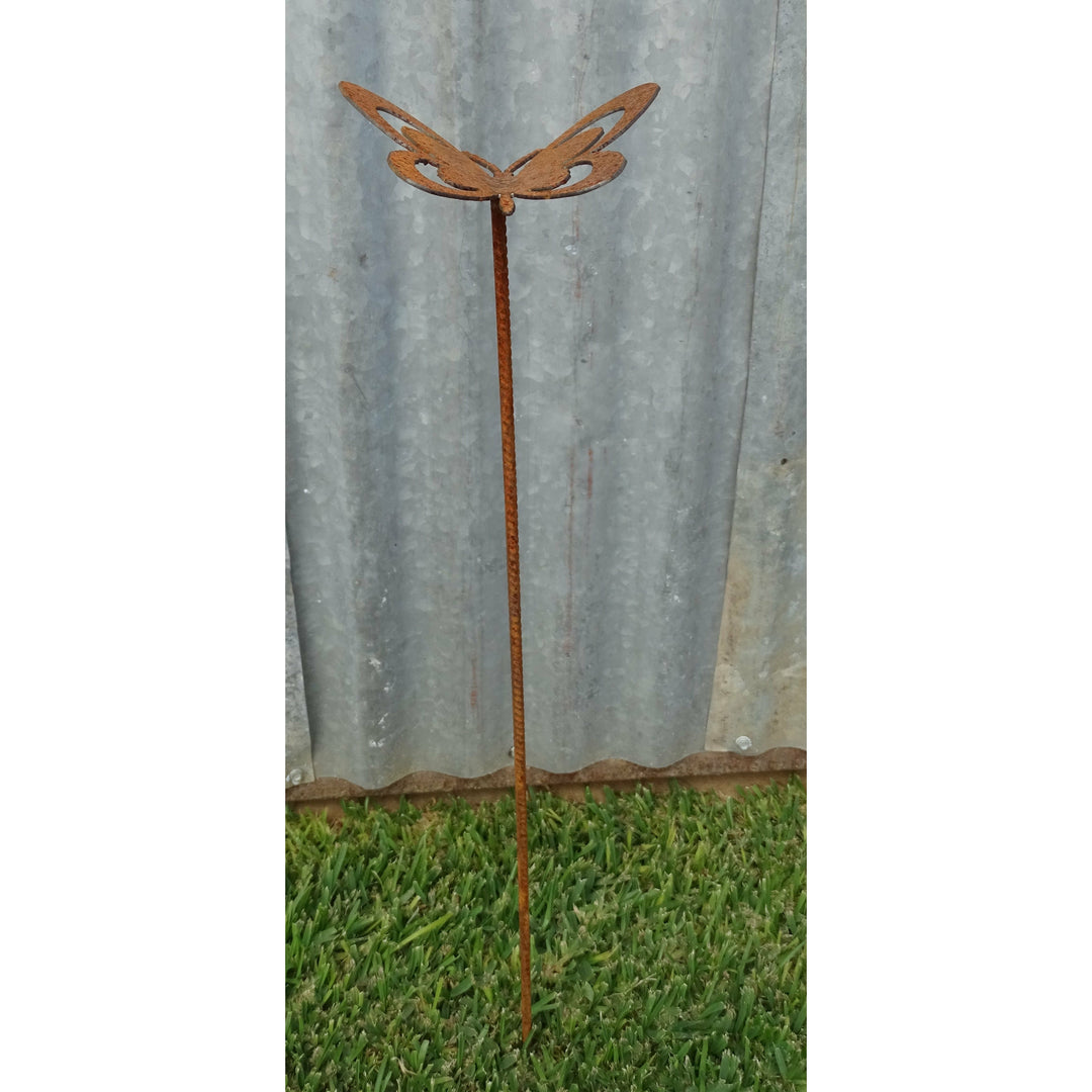 Butterfly Metal Garden Spike / Stake-Old n Dazed