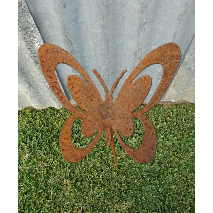 Butterfly Metal Garden Spike / Stake-Old n Dazed