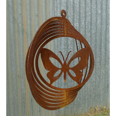 Butterfly Metal Wind spinner-Old n Dazed