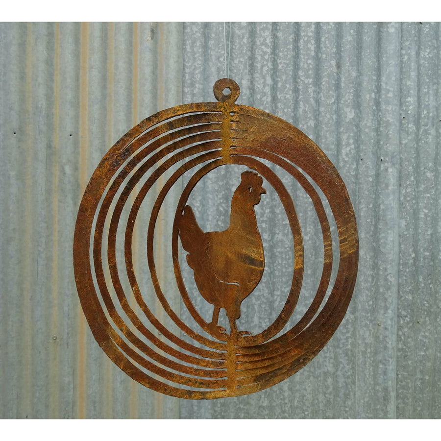 Chicken Metal Wind spinner-Old n Dazed