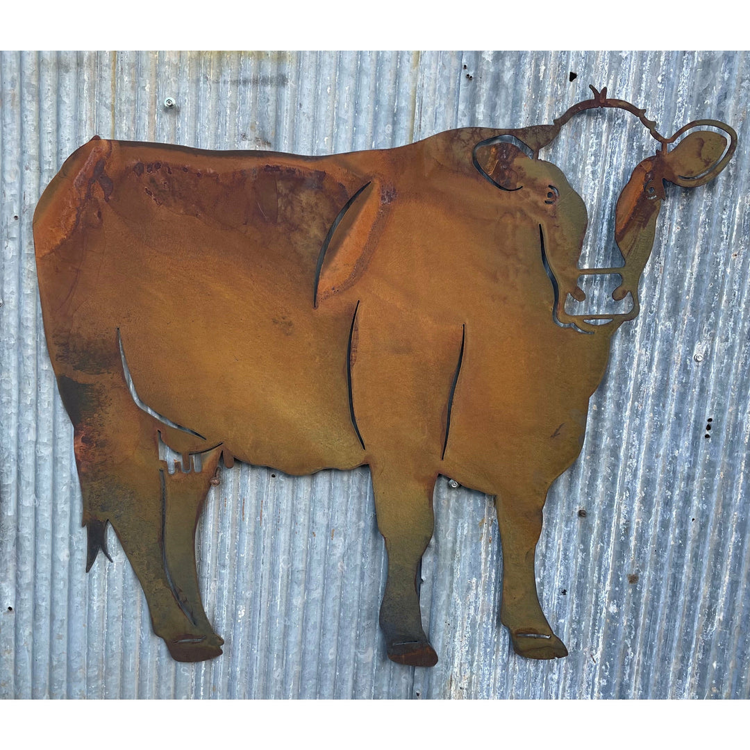 Cow Farm Metal Wall Art-Old n Dazed