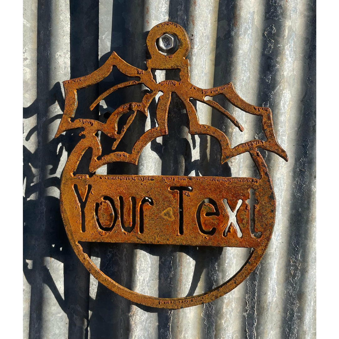 Custom Christmas Bauble Personalised Metal Wall Art-Old n Dazed