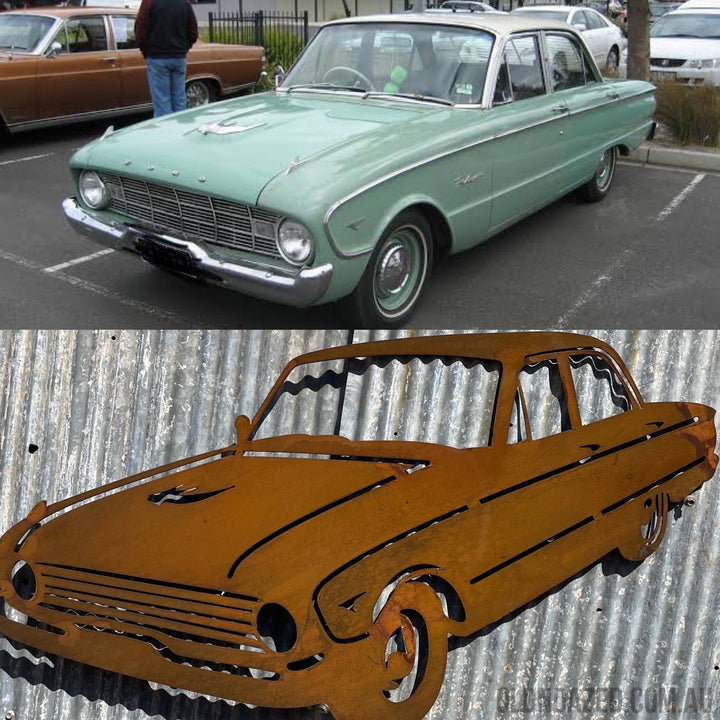 Custom Made Metal Wall Art From Your Photo - Any Car - Truck - Motorbike - Holden - Ford-Old n Dazed