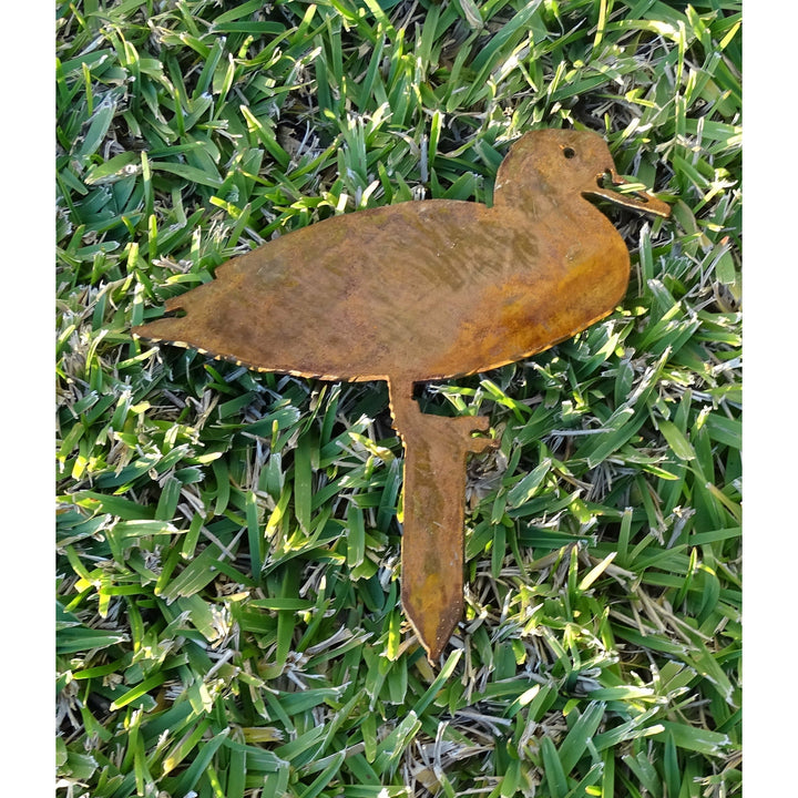 Duck Metal Garden Art-Old n Dazed