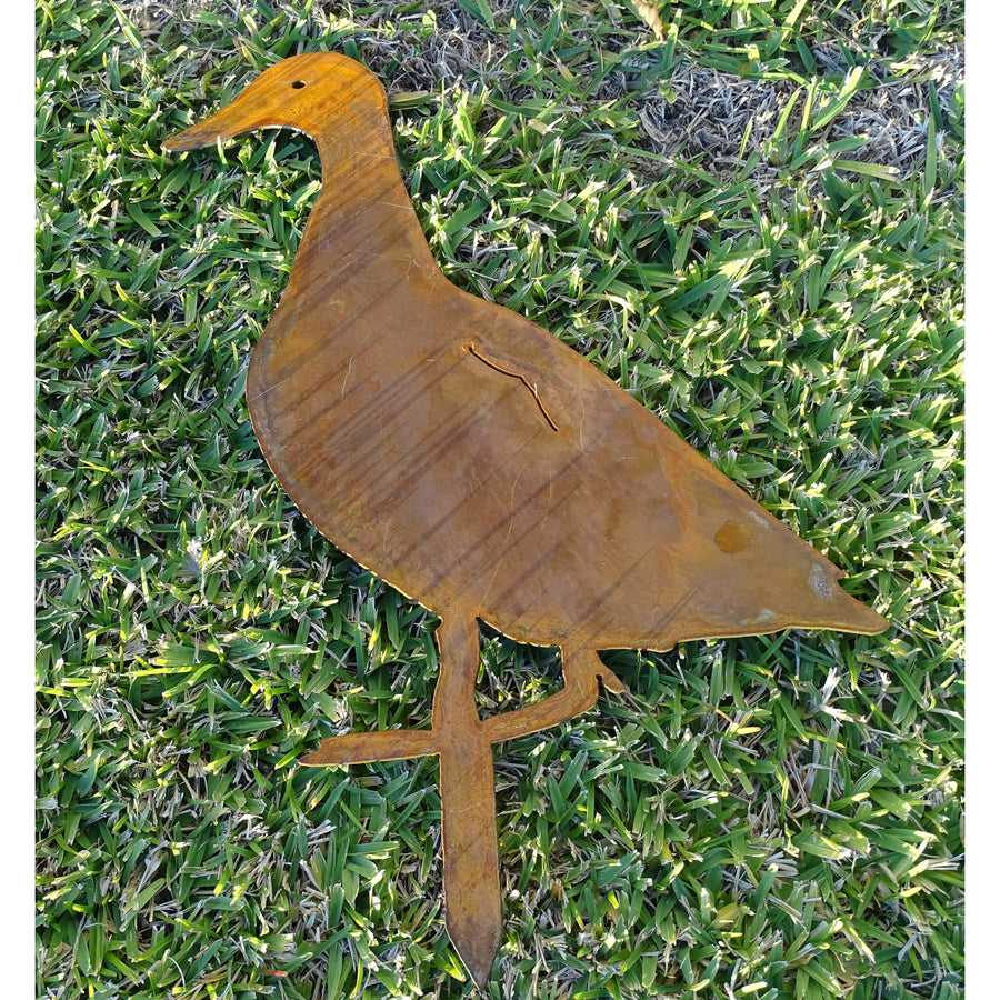 Duck (standing) Metal Garden Art-Old n Dazed