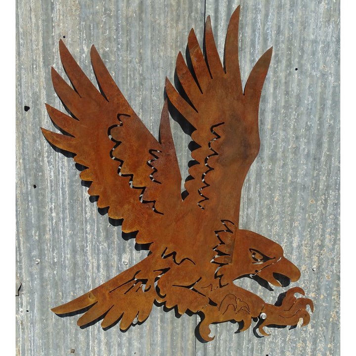 Eagle Metal Wall Art-Old n Dazed