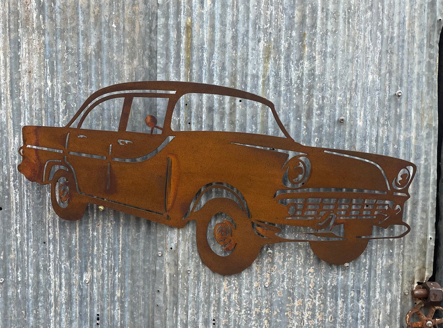 FB Holden Metal Wall Art-Old n Dazed