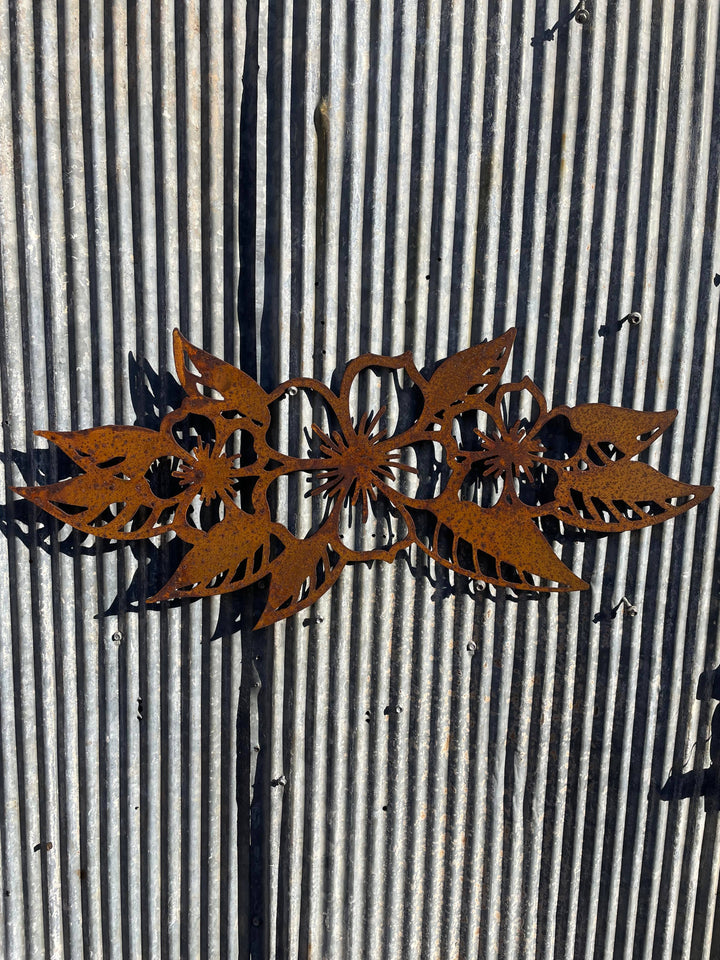 Floral Wall Art - Flowers Metal Wall Art-Old n Dazed