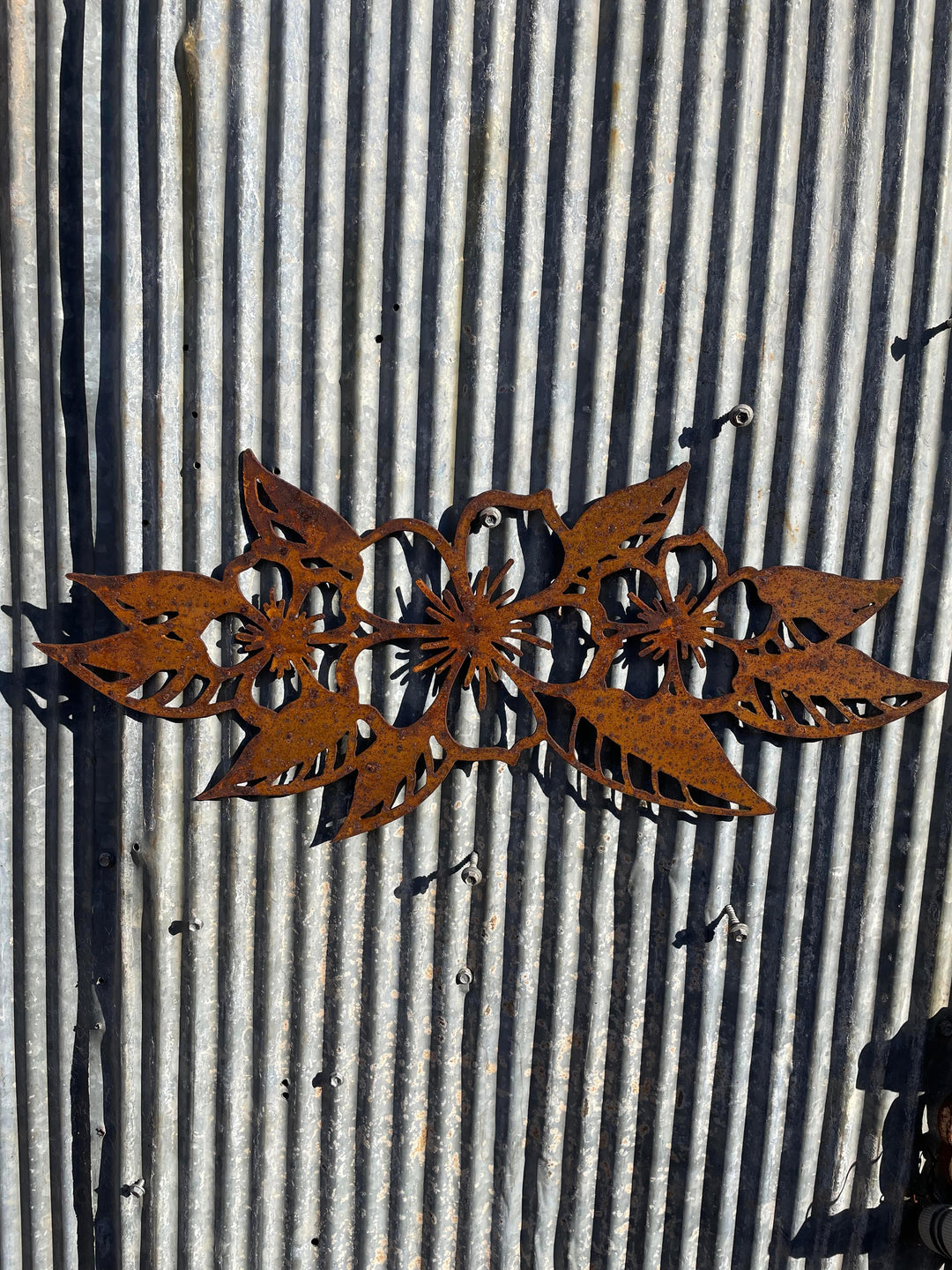 Floral Wall Art - Flowers Metal Wall Art-Old n Dazed