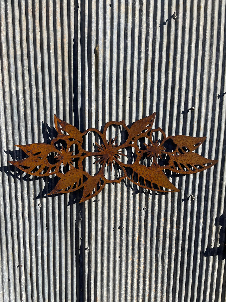 Floral Wall Art - Flowers Metal Wall Art-Old n Dazed