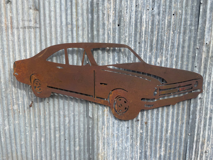 HK Holden Monaro Metal Wall Art-Old n Dazed