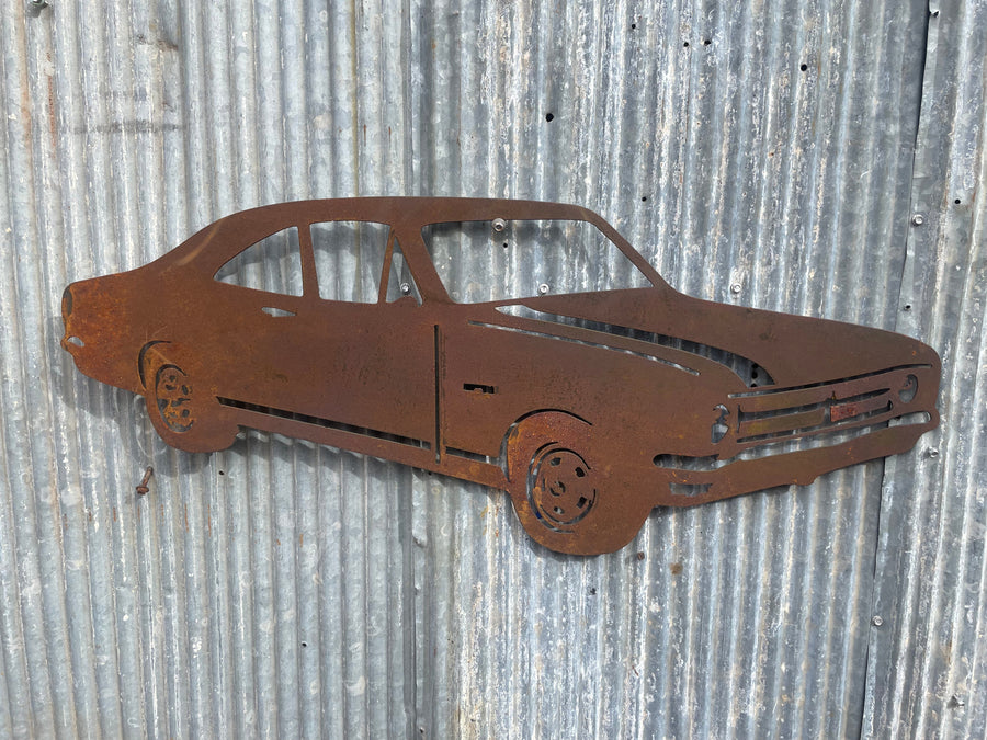 HK Holden Monaro Metal Wall Art-Old n Dazed