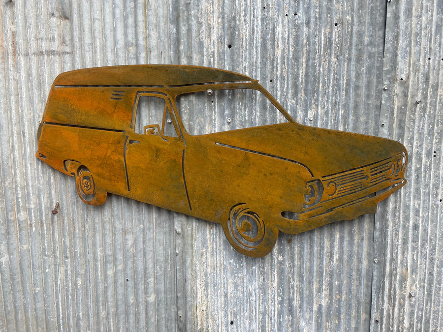 HR Holden Panel Van Metal Wall Art-Old n Dazed
