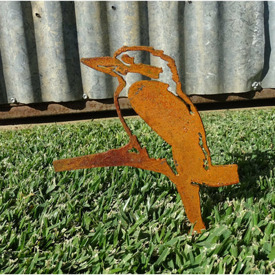 Kookaburra Metal Garden Art-Old n Dazed