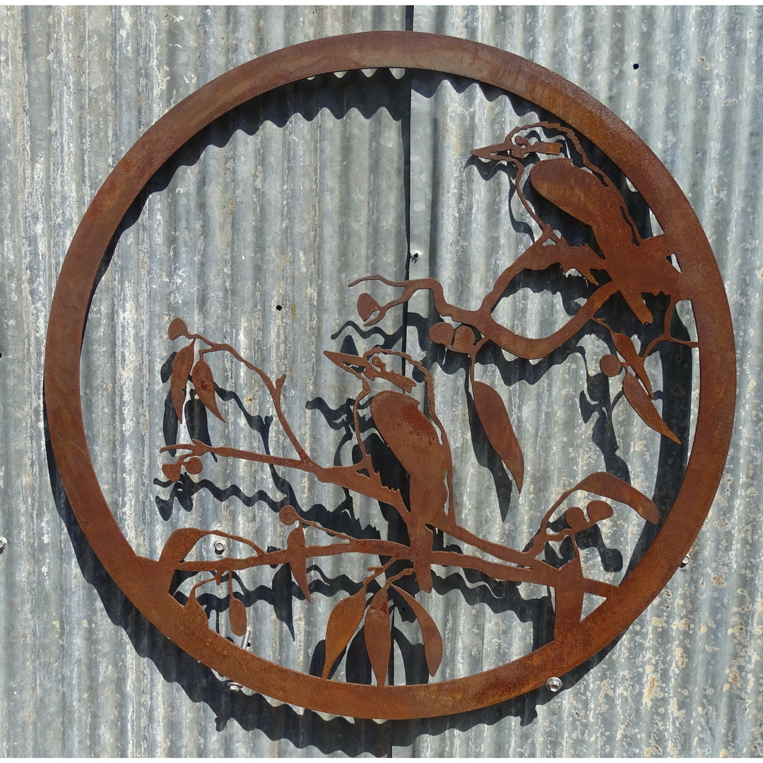 Kookaburra's Metal Wall Art-Old n Dazed