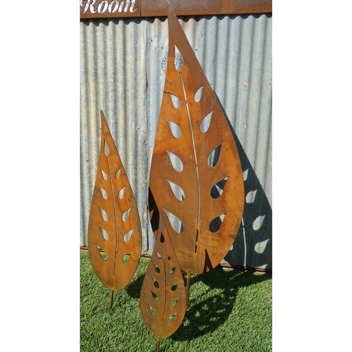 Leaves Metal Garden Art-Old n Dazed