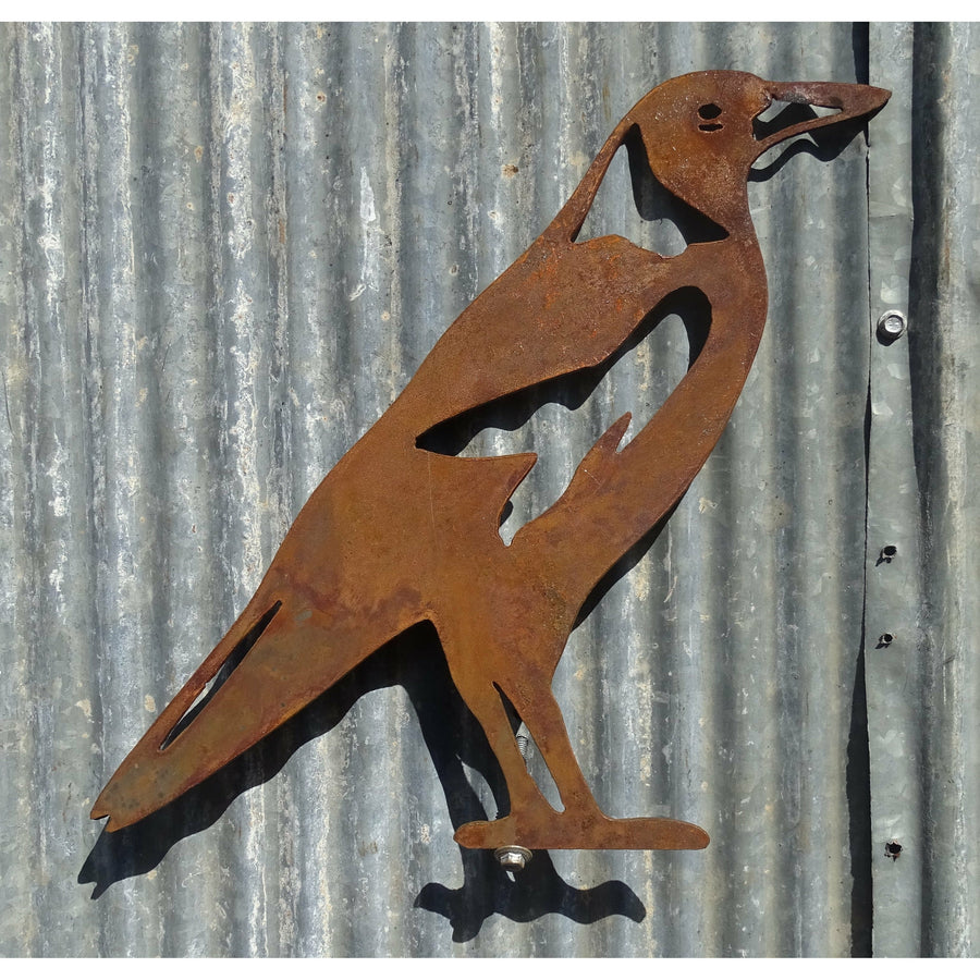 Magpie Metal Wall Art-Old n Dazed