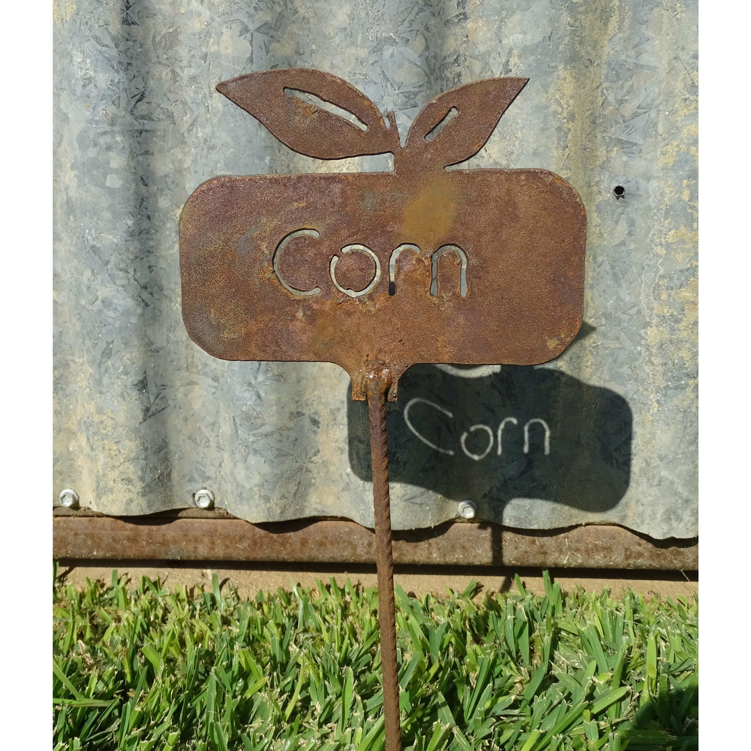 Metal Garden Stakes Vegetable Names-Old n Dazed