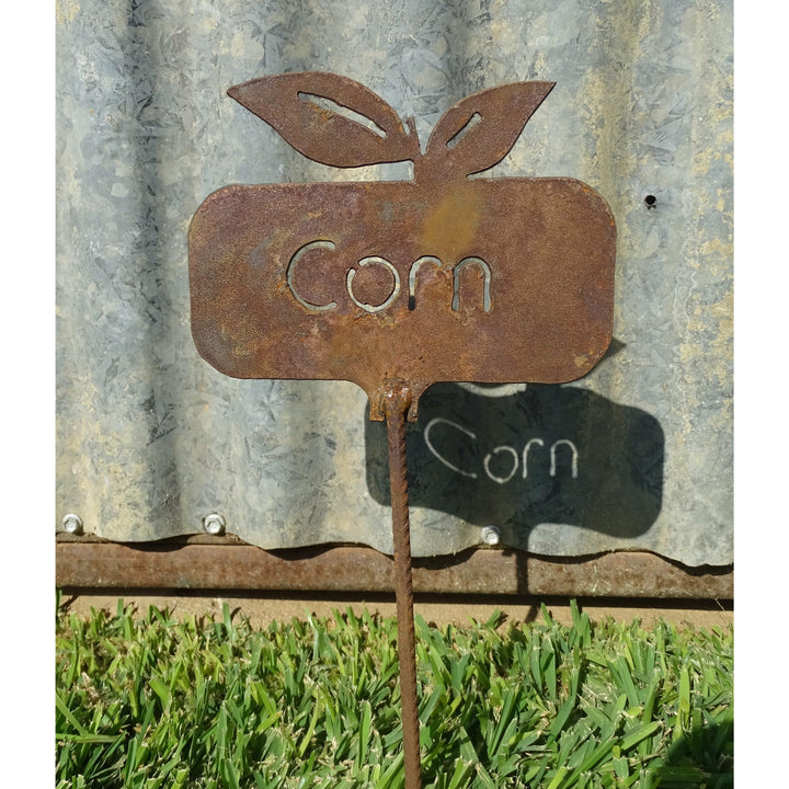 Metal Garden Stakes Vegetable Names-Old n Dazed