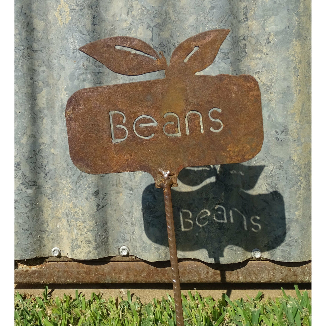 Metal Garden Stakes Vegetable Names-Old n Dazed