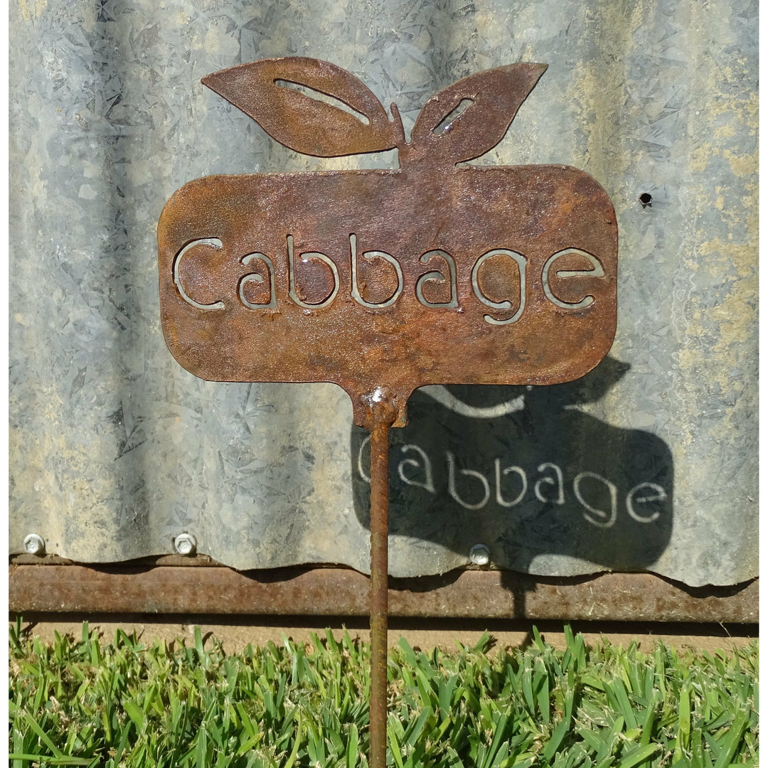 Metal Garden Stakes Vegetable Names-Old n Dazed