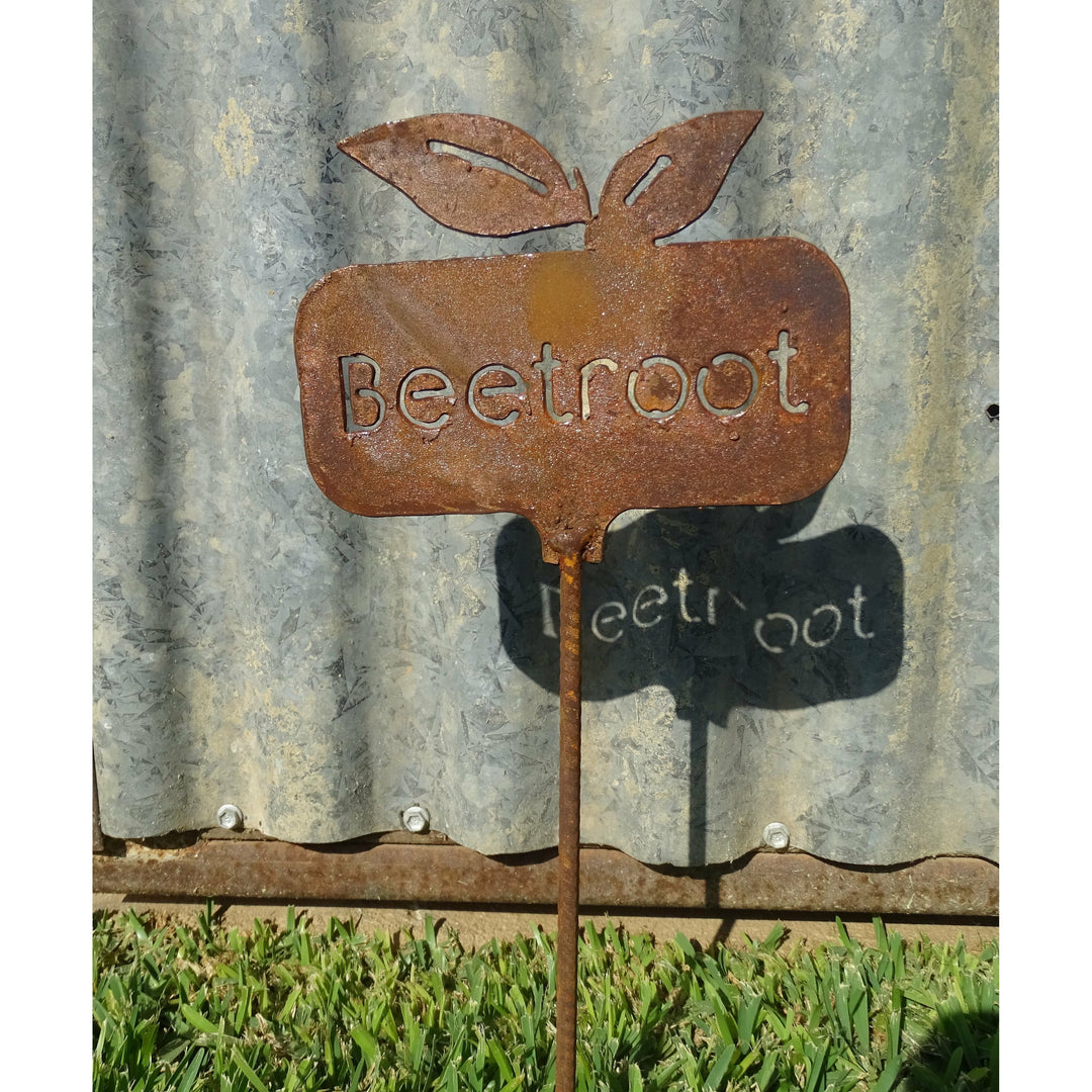 Metal Garden Stakes Vegetable Names-Old n Dazed