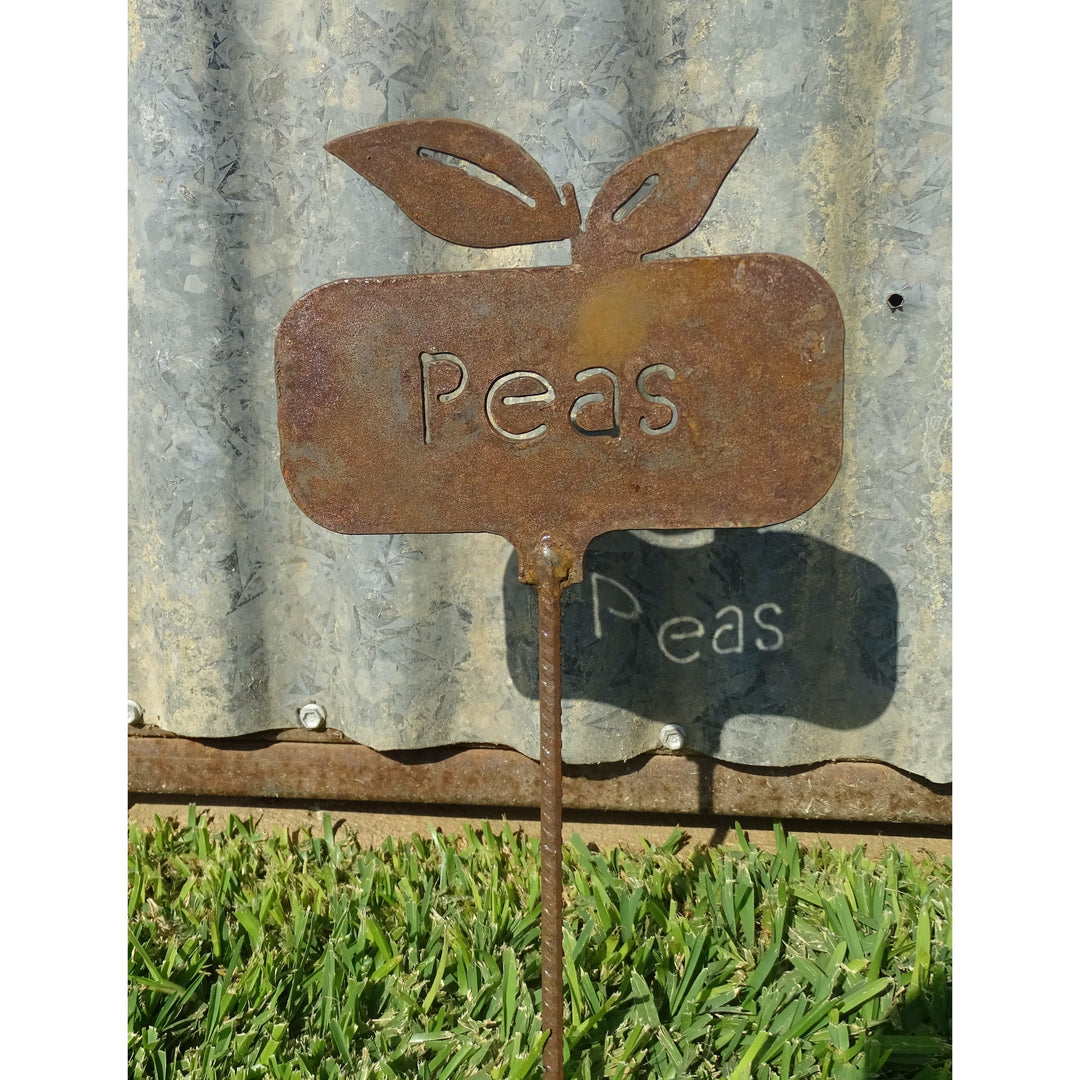 Metal Garden Stakes Vegetable Names-Old n Dazed