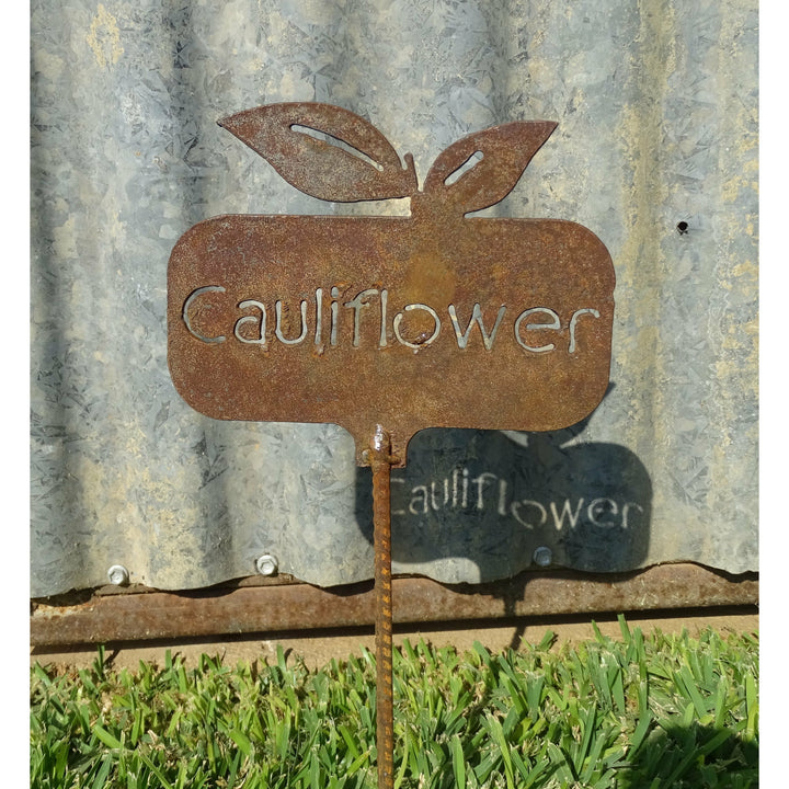 Metal Garden Stakes Vegetable Names-Old n Dazed