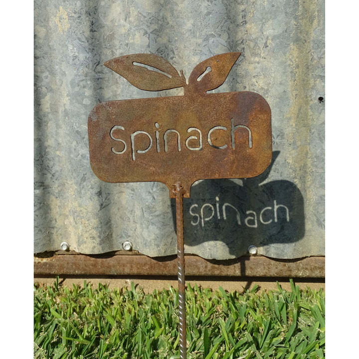 Metal Garden Stakes Vegetable Names-Old n Dazed