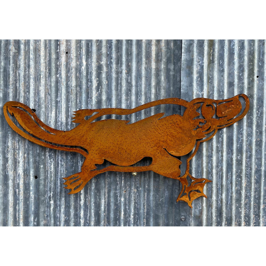 Platypus Metal Wall Art-Old n Dazed