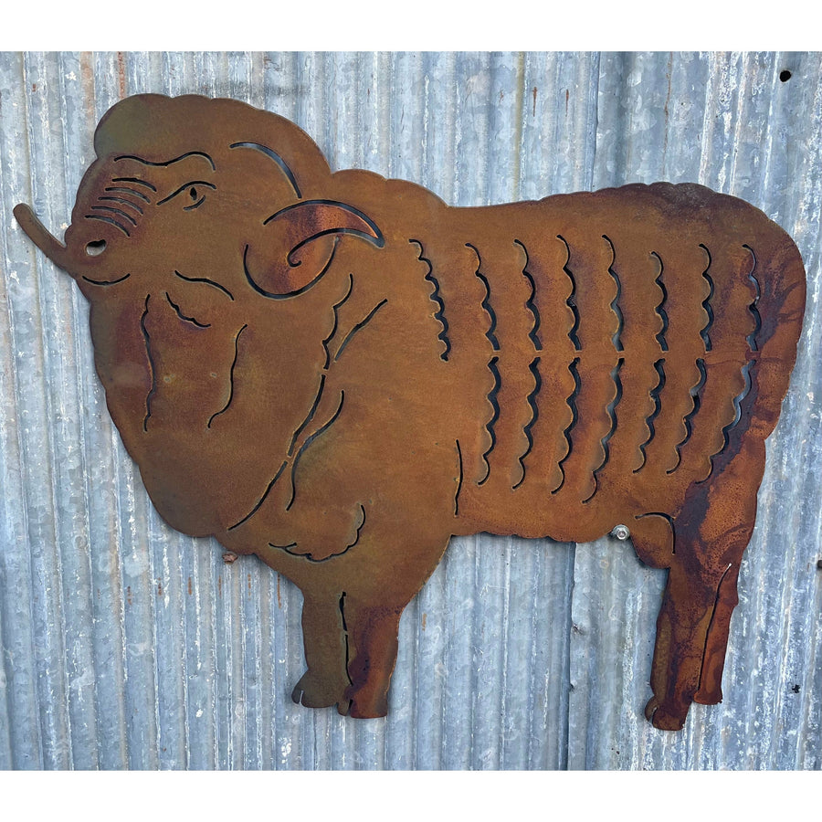 Ram Farm Metal Wall Art-Old n Dazed