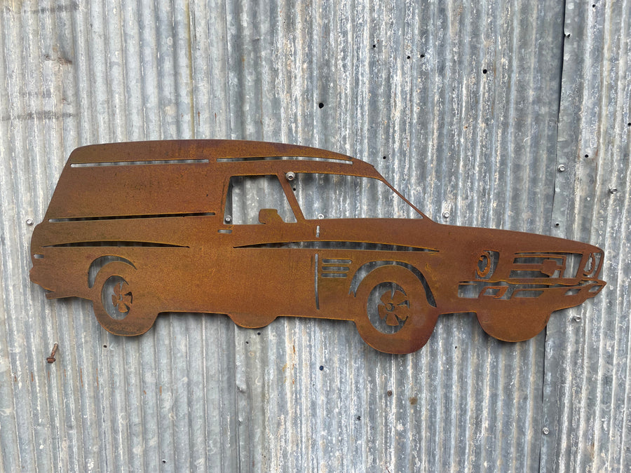 Sandman Holden Panel van Metal Wall Art-Old n Dazed