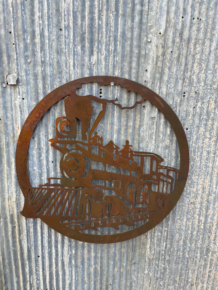 Train - Metal Wall Art-Old n Dazed
