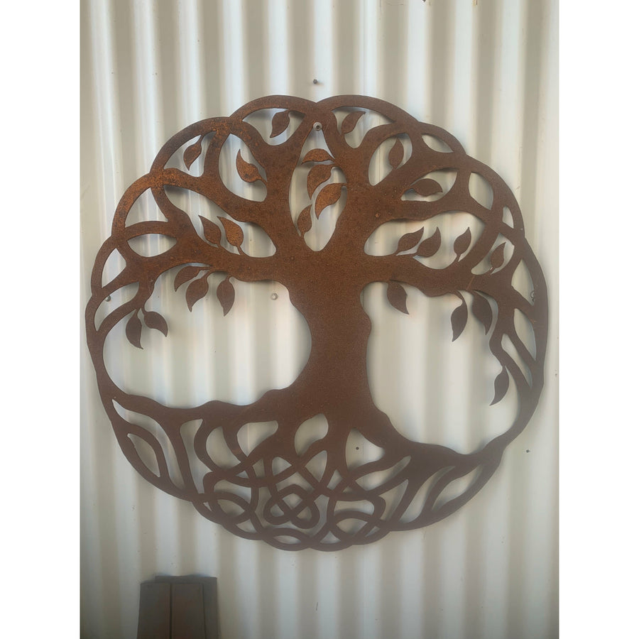 Tree of Life Metal Wall Art-Old n Dazed