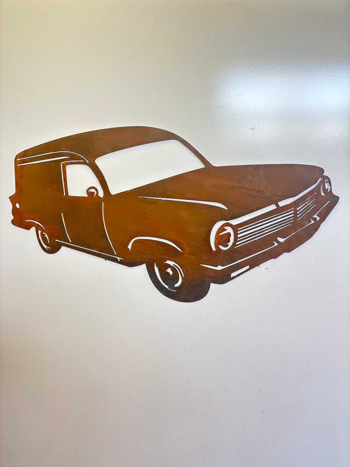 EH Holden Panel Van Metal Wall Art
