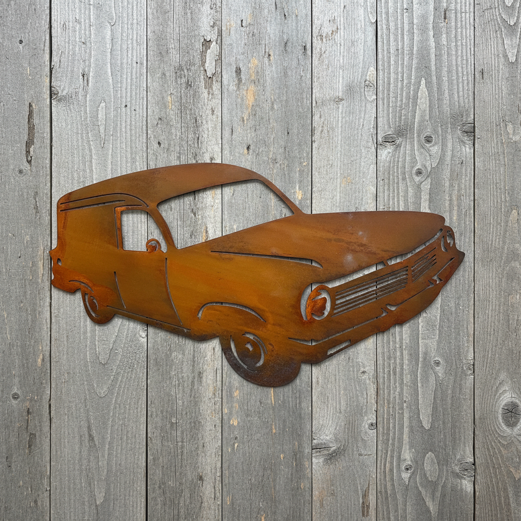 EH Holden Panel Van Metal Wall Art
