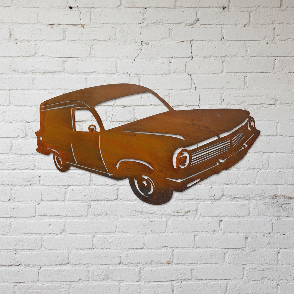 EH Holden Panel Van Metal Wall Art