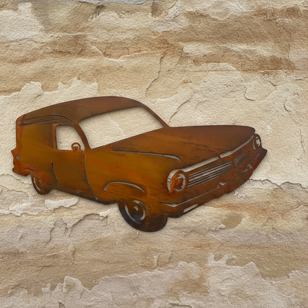 EH Holden Panel Van Metal Wall Art