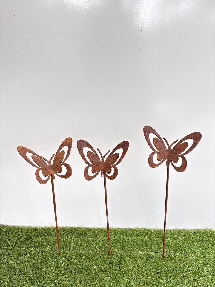 Butterfly Metal Garden Spike / Stake