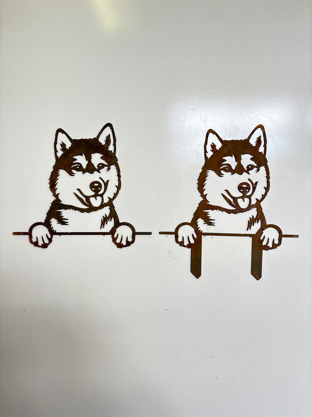 Siberian Husky - Dog Memorial Plaque - Metal Art