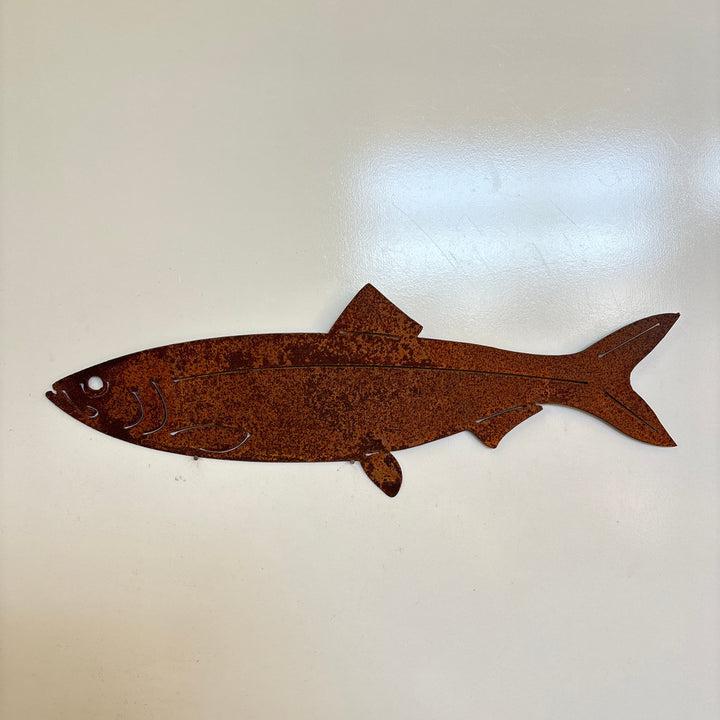 Fish Herring Metal Wall Art