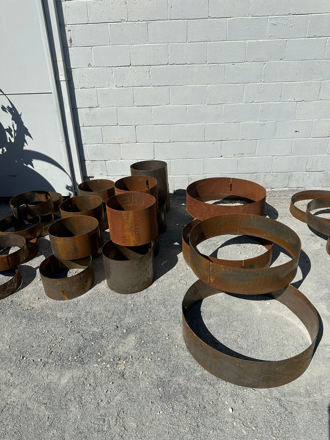 Steel Tree Rings – Split &amp; Bolt-Together Garden Edging